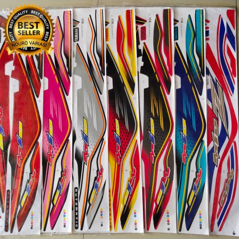 striping list body THAILAND variasi MIO SOUL LAMA mio soul grafis  flag