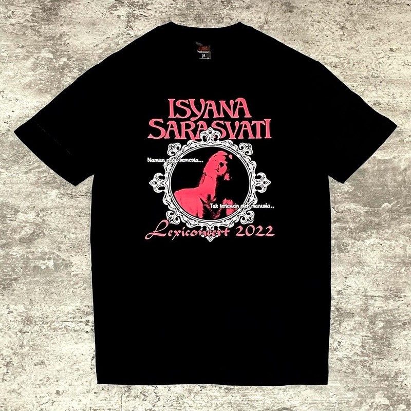 Isyana Sarasvati - Lexiconcert Jakarta City Series Tshirt - Black
