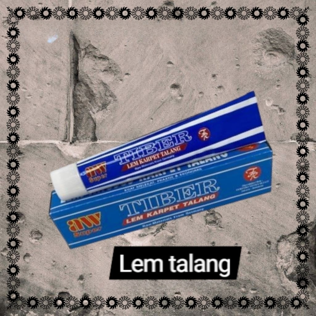 lem karpet talang tiber