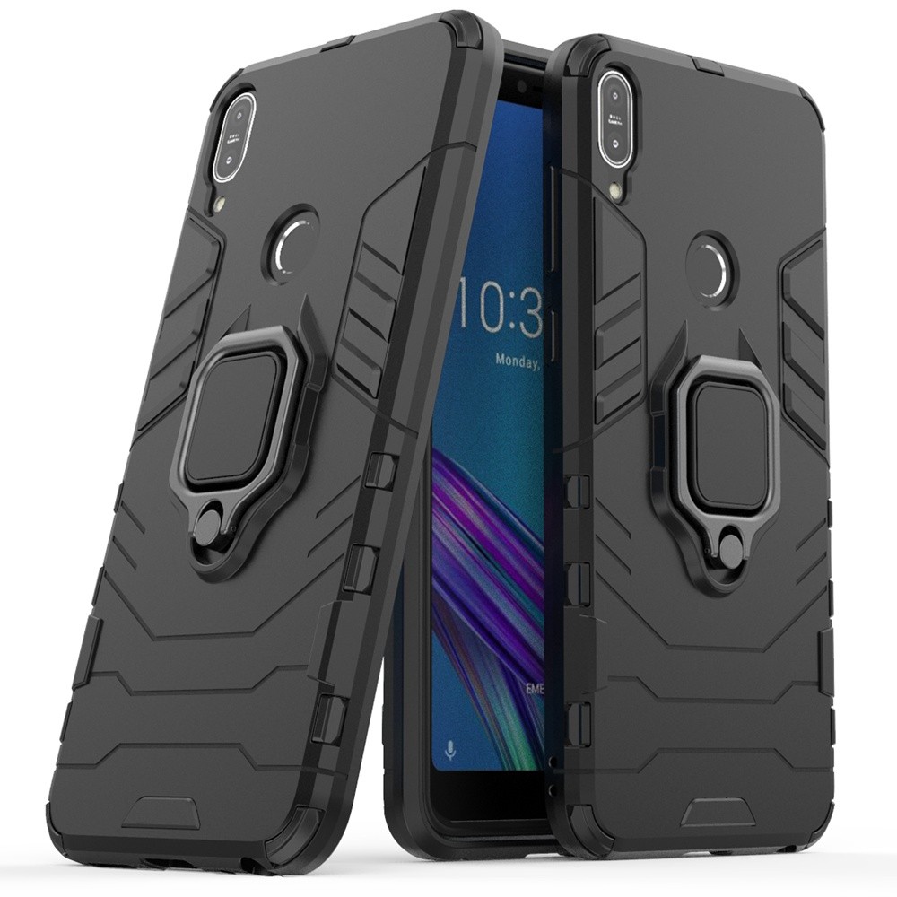 CASE ASUS ZENFONE MAX PRO M1 ZB601KL ZB602KL IRING CASE ROTARY STANDING ANTI SHOCKPROOF CASING FINGE