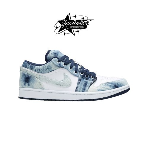 Sneakers Nike Air Jordan 1 Low Washed Denim  Original   Unisex