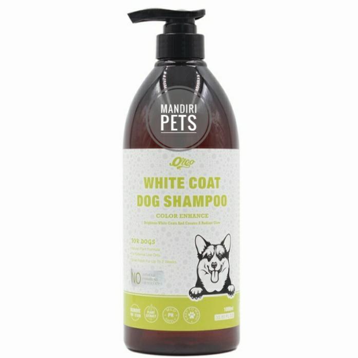 TINYPAWS Orgo Dog Shampoo Without Parabens & Sulfates 1L - Shampoo Anjing - White Coat