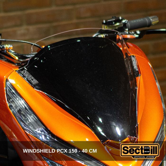 WINDSHIELD/SPORT SCREEN/VISOR/AKSESORIES MOTOR PCX 150 - CLEAR