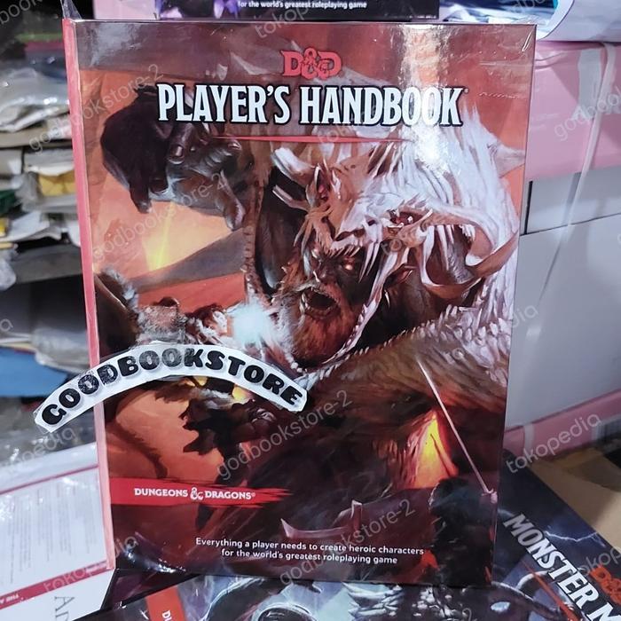 Buku Dungeons & Dragons Player's Handbook 5e