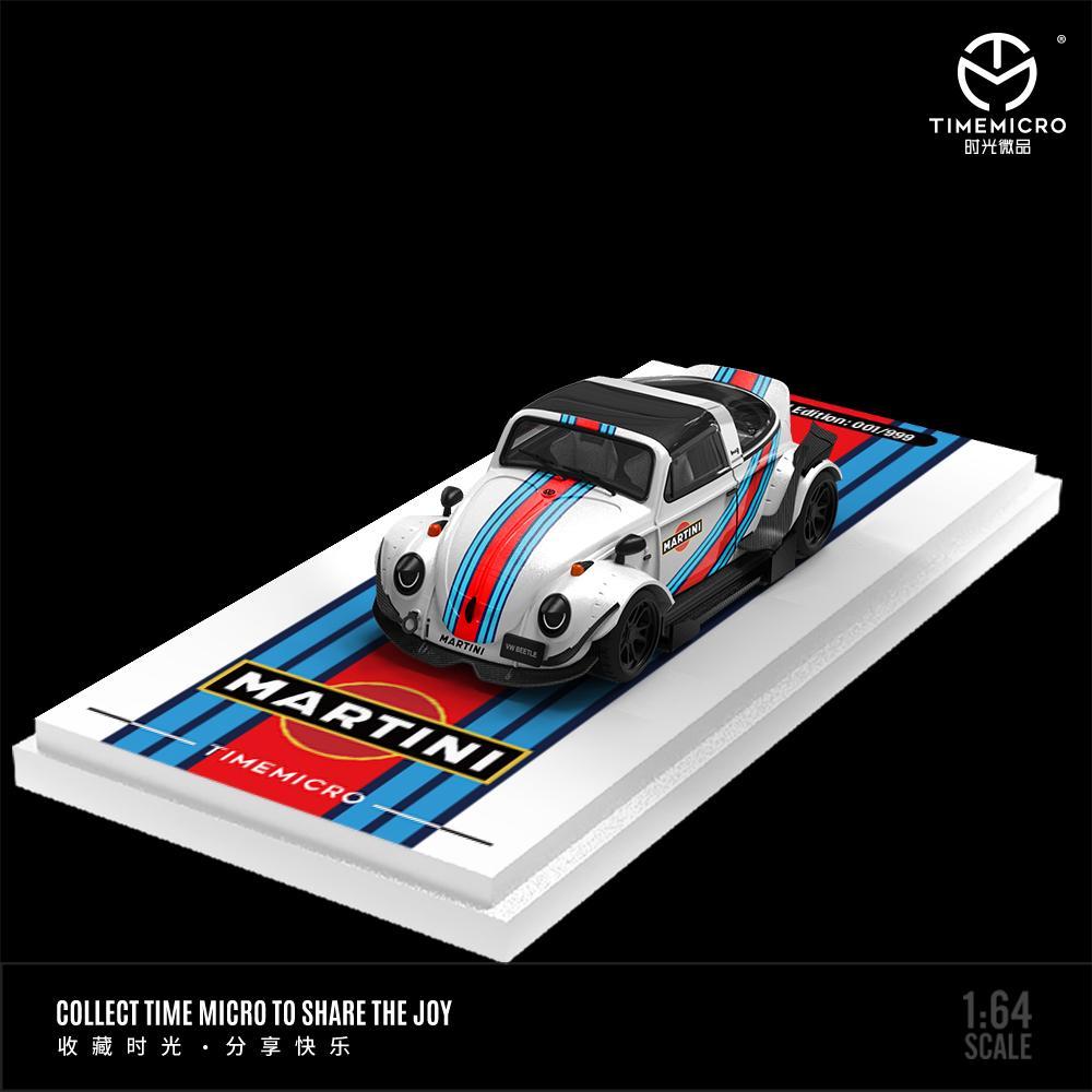 Time Micro 1:64 RWB VW Volkswagen Beetle Martini Limited