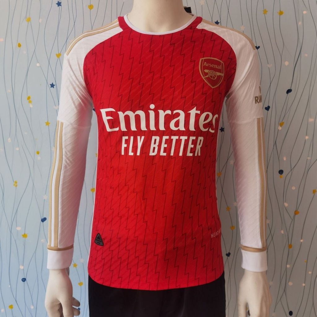 23/24 Season Arsenal Home Long Sleeve Player Edition Arsenal Home Kit Player