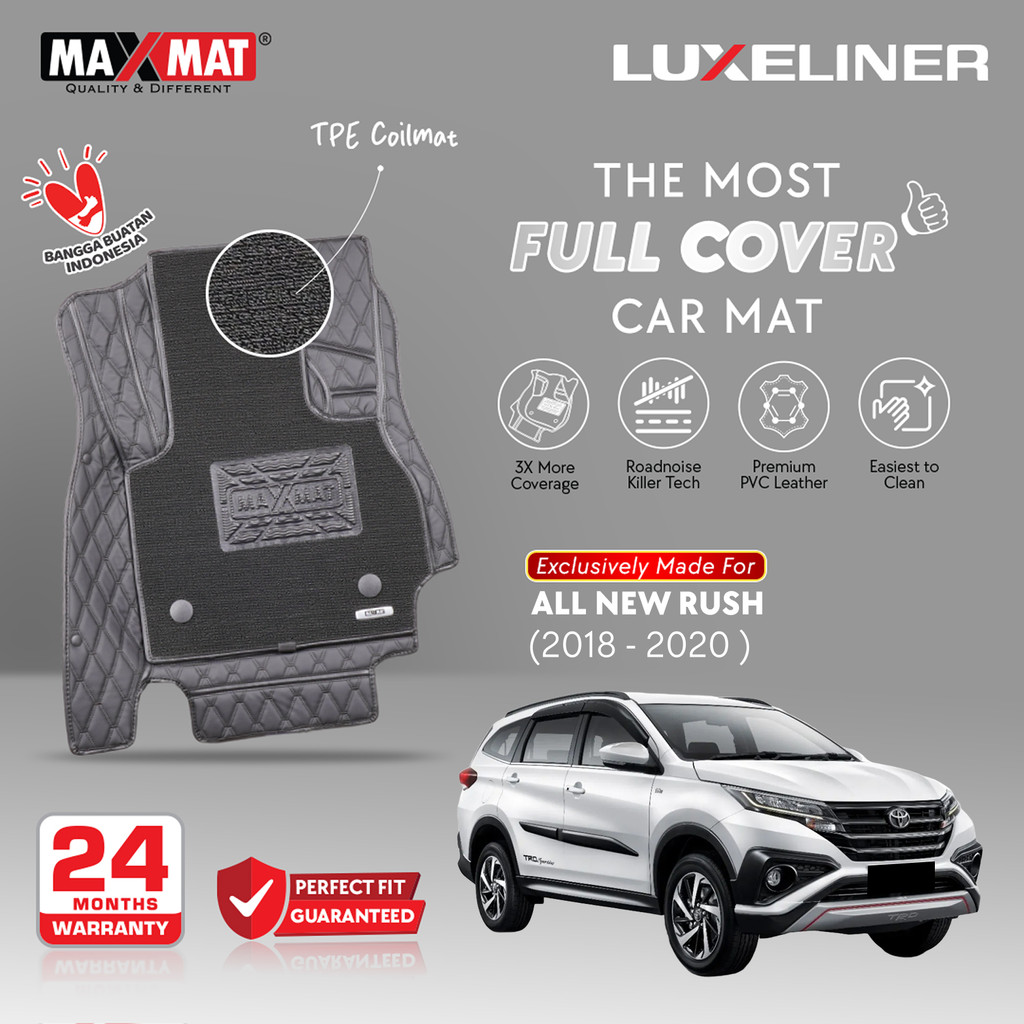 Otoproject - Karpet Mobil Toyota All New Rush 2018 - 2020 AT Luxeliner | Maxmat 7D