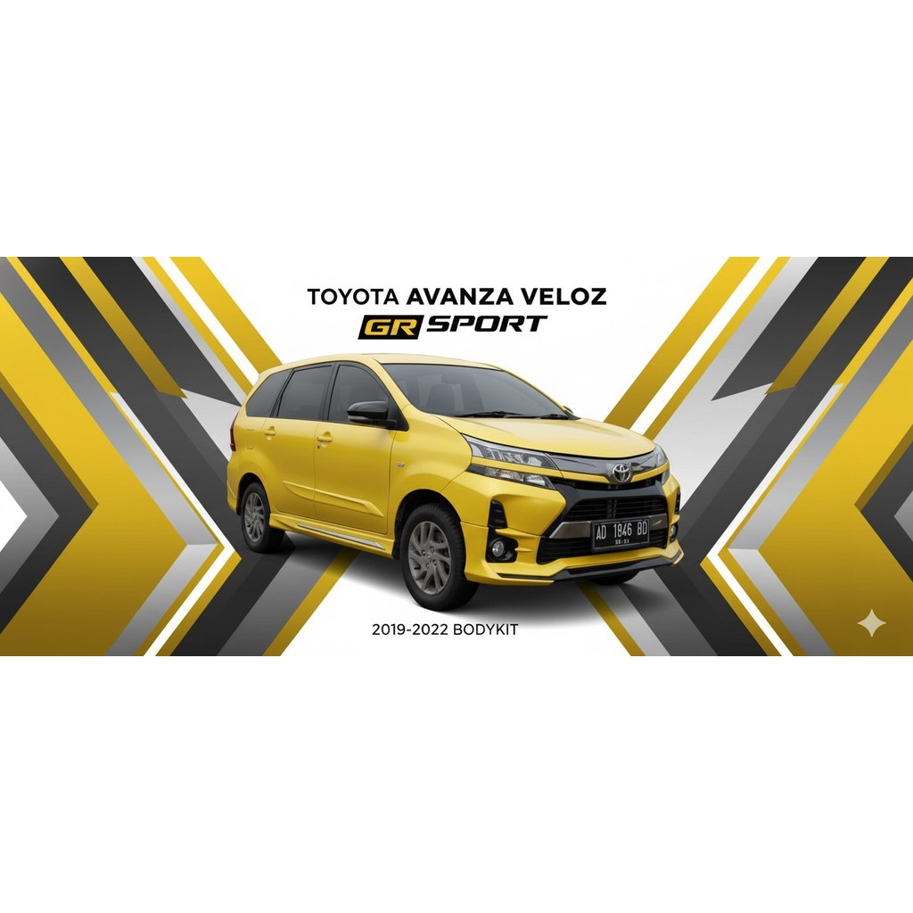 bemper BODIKIT VELOS bodykit Toyota AVANZA Veloz 2019-2022 GR body kit  VELOZ GR bodikit  VELOZ GR G
