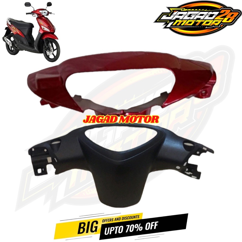 Batok Depan Belakang Yamaha Mio Sporty Mio Lama Merah Maroon / Kepala Depan Belakang Yamaha Mio Spor