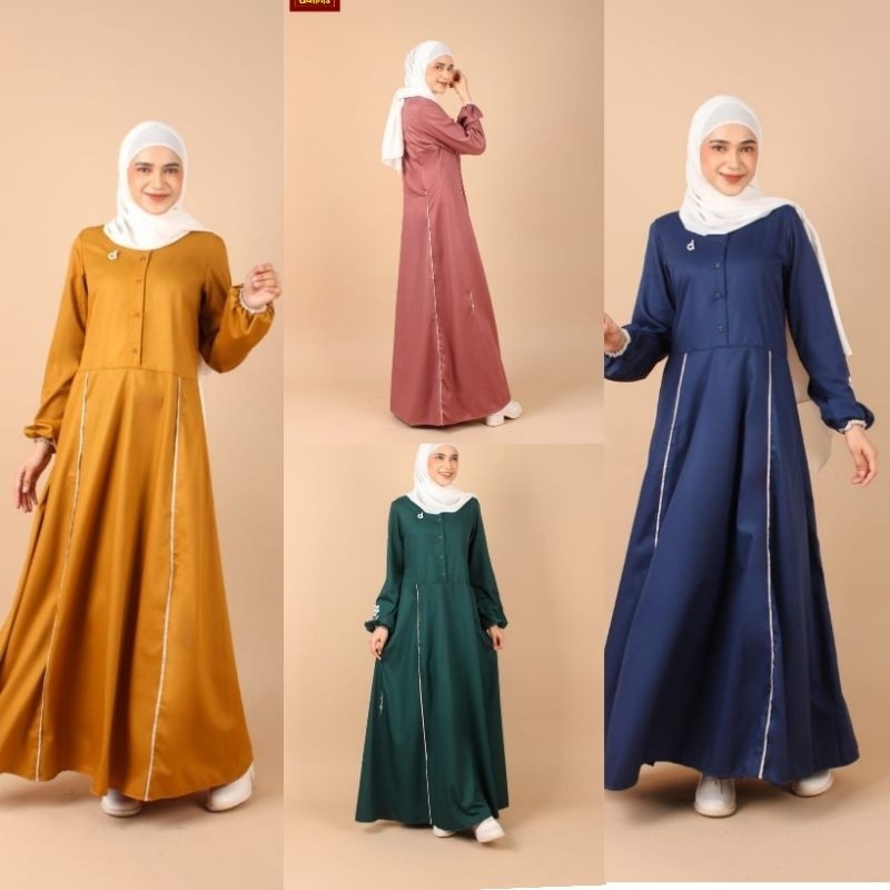 PROMO HITS ABAYA//GAMIS DANNIS DEWASA BY RUMAH DANNIS SIZE XS-XXL
