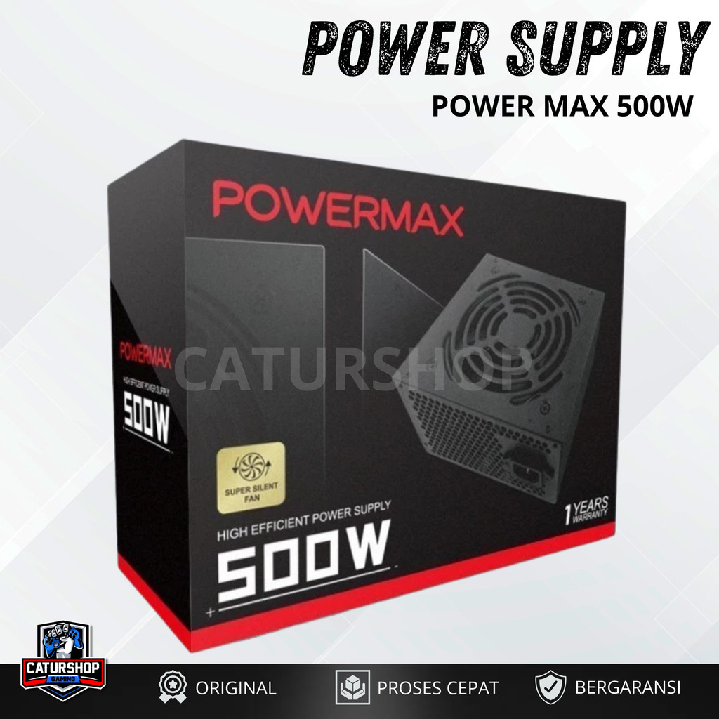 PSU POWERMAX 500Watt / PSU 500W / Power Supply 500