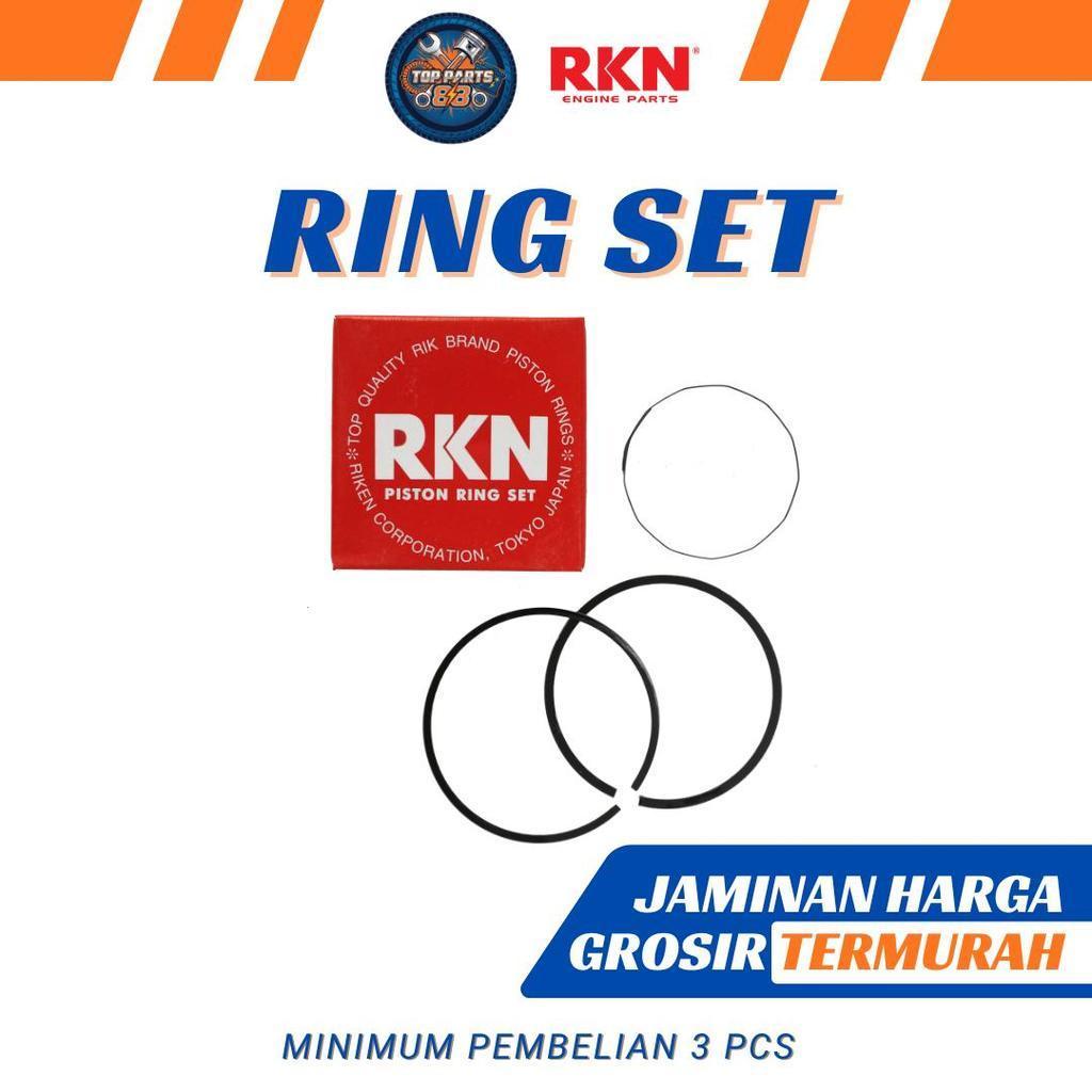 RKN Ring Set Piston Motor Kawasaki Ninja 150 STD Oversize 0.25/0.5/0.75/1.0 ASLI & Original