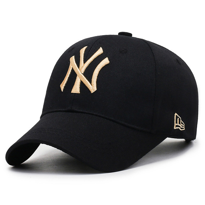NEW LAND Topi Baseball NY VETEMENTS Pria Wanita Fashion Snapback MLB  Import Cap New York Gold Origi