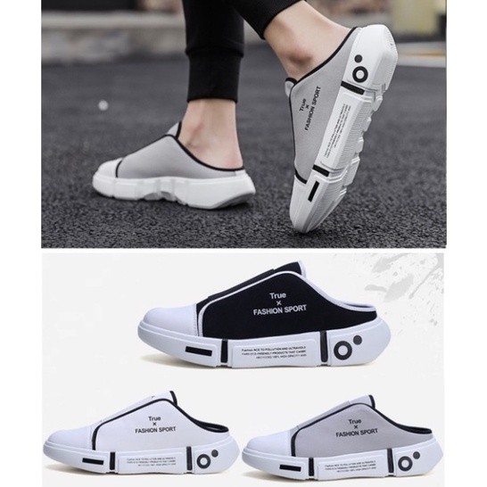 Sepatu Sandal Pria Cowok True Fashion Sport Keren Nyaman SP46