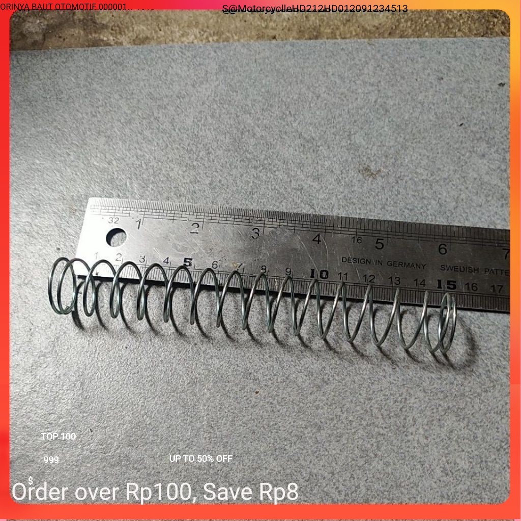 per skep racing karburator panjang 15cm diameter luar 13mm Hdc Y1 Otomotifh H1