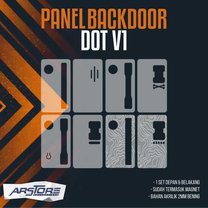 Panel Backdoor Akrilik Dot V1 Aio Polos/Motif