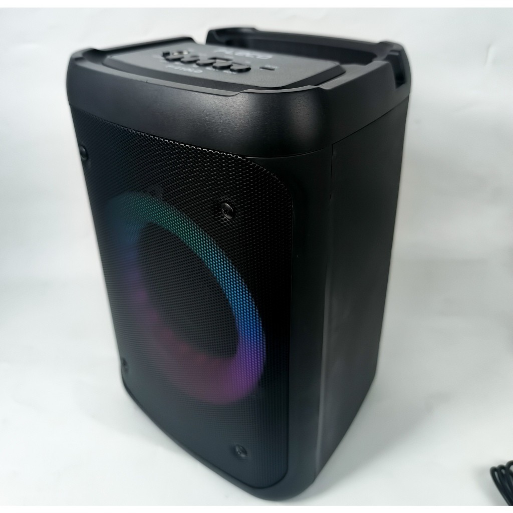 Speaker Bluetooth Mic Karaoke Super Bass 4 inci Garansi Resmi Fleco 410LD TWS Speker Aktif Salon Blu