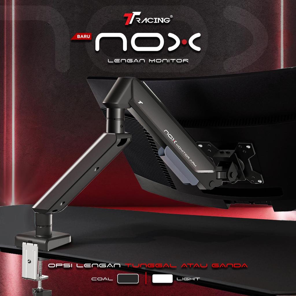 TTRacing Nox Monitor Arm - Monitor Arm TTRACING NOX - Tunggal / Ganda