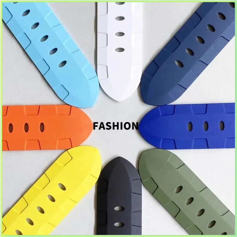 Replacement Fluororubber Strap for Panerai Luminor Submersible PAM441 | Lightning Etion Waterproof v