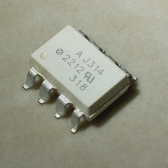 AJ314 Sop-8 SMD Tempel J314 HCPL-J314-000E Broadcom IC Avago High Speed Optocoupler Chip 0.4A IGBT G