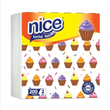 Tissue Nice Pop Up 200 Sheets 2 Ply/Tissue Facial Pop Up