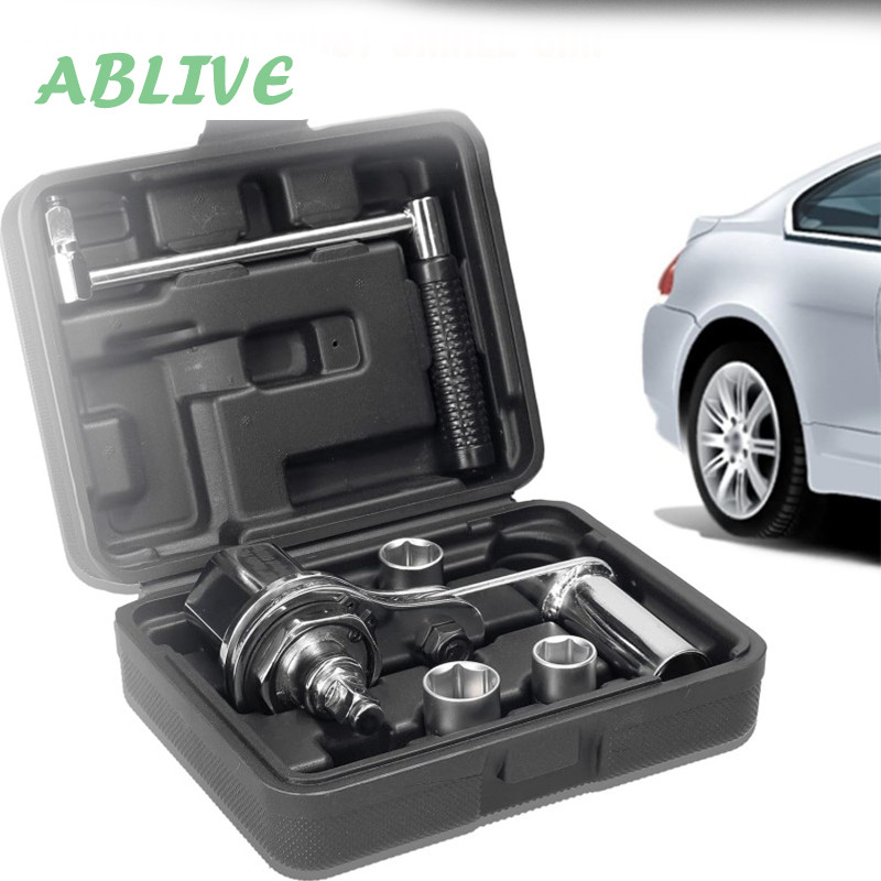 5pcs/Set Kunci Impact Roda Mobil 1:16 Multiplier Wrench Kunci Torsi Kunci Impact Manual Labor Saving