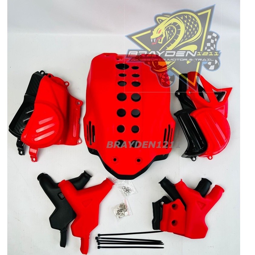 TERLARIS Tutup mesin crf / cover mesin crf 150 / cover angine crf150 l / tutup mesin crf 150 srx