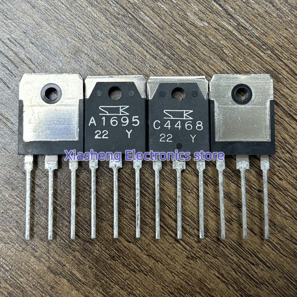 New Original 5Pairs 2SA1695 A1695 + 2SC4468 C4468 TO3P Transistor In Stock Good Quality