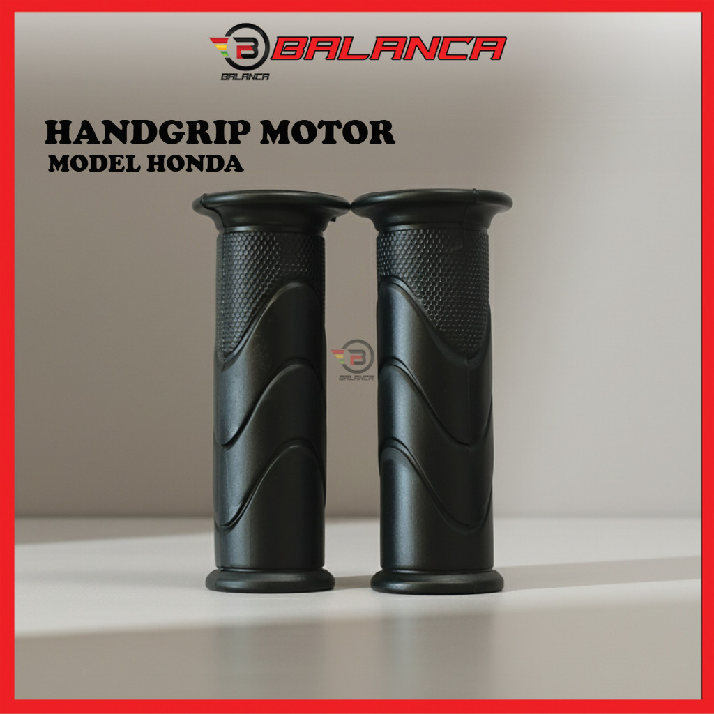 Handgrip Motor Honda Beat Scoopy Mio Karet Stir Gas Universal - 1 Pasang Kiri Kanan
