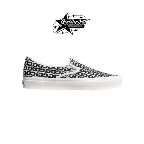 Sepatu Vans CDG x Vault by  OG Classic Slip-On  Original   Unisex