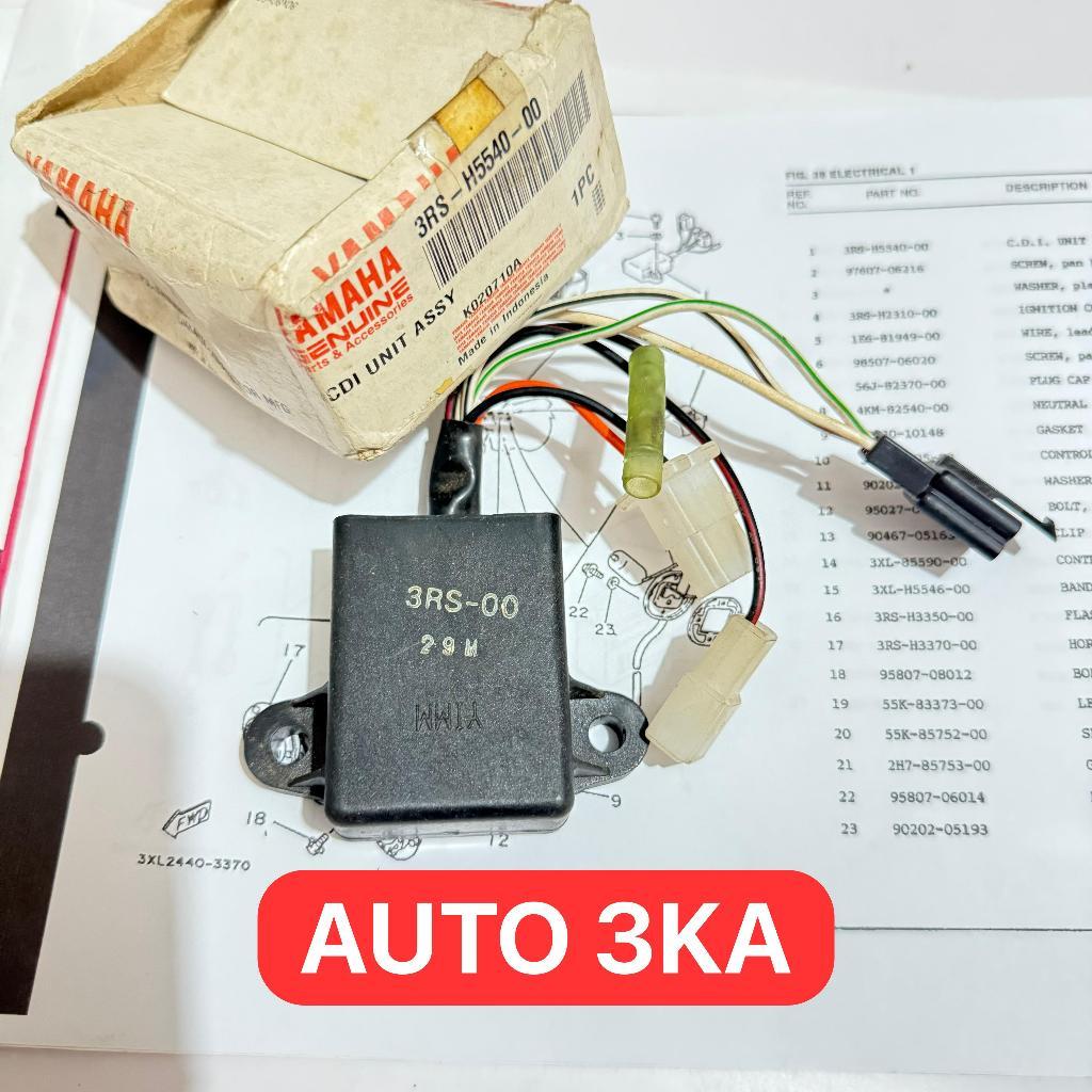 CDI UNIT ASSY YAMAHA RXZ RZR ORI ORIGINAL 3RS-H5540-00