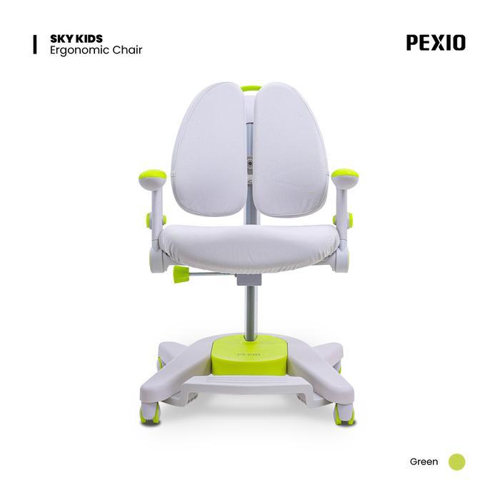 Kursi Ergonomic Anak | Ergonomic Study Chair For Kids | Sky | PEXIO - Green