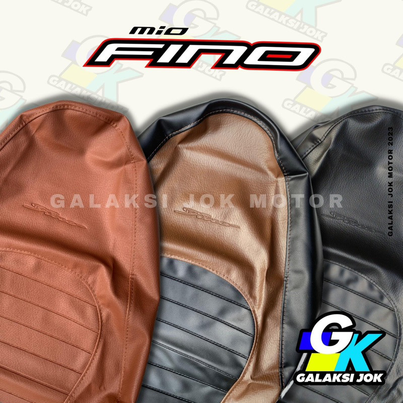 Sarung Kulit Jok Motor Yamaha Fino Caferacer Original Premium Fino 125, Fino Grande, Fino Karbu, Fin