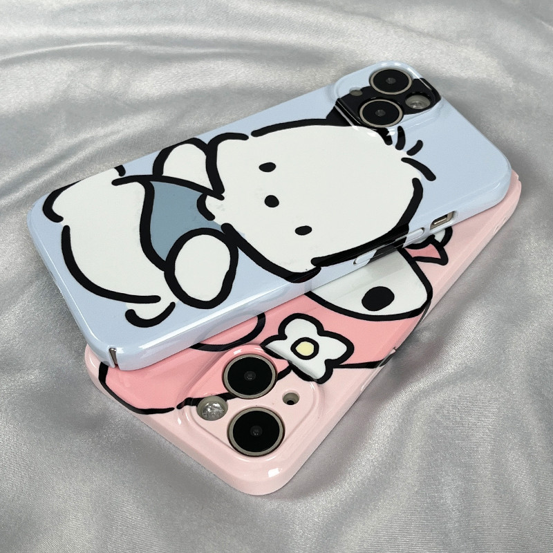 Case Iphone 12 Mini 13 Pro 7 Plus Xr Cewek Bermotif Kartun Lucu Case Iphone 11 11 Pro 12 14 15 Proma