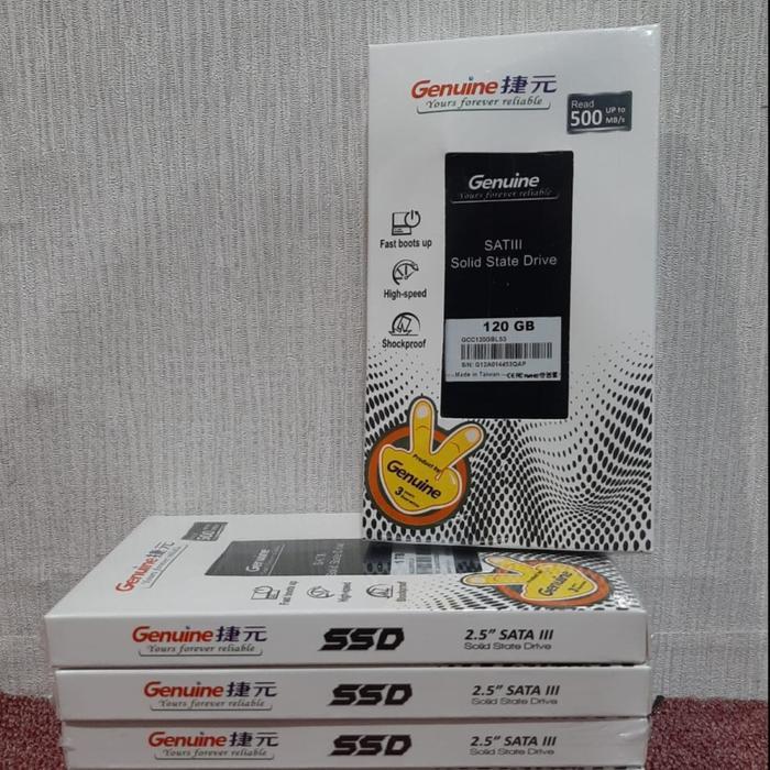 Genuine SSD Sata III 120GB/ 240GB/ 480GB/ 1TB 2.5" - 120GB