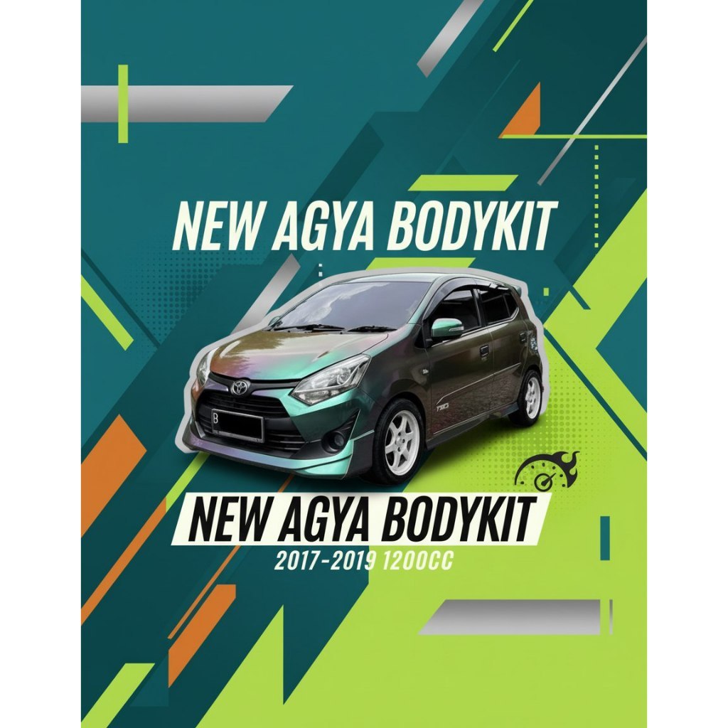 BUMPER BODYKIT NEW AGYA 2017 2018 2019 BUMPER NEW AGYA GRADE-A