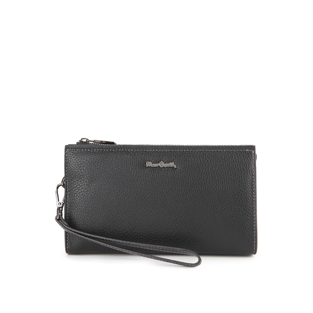 Pierre Cardin Clutch Handbag Tas Tangan Pria Kulit Hitam 0112831901BLA-Black