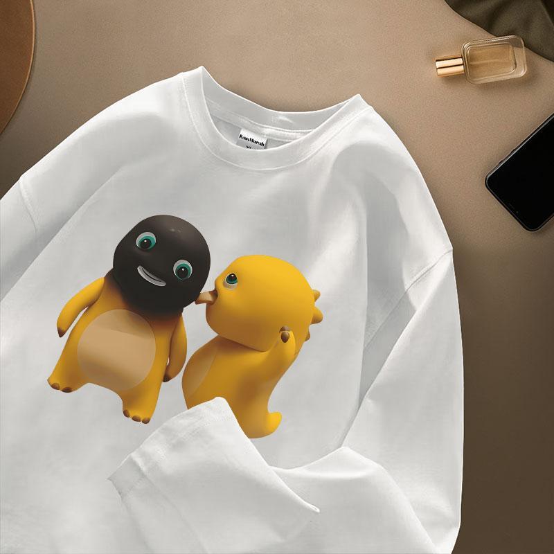 Kaos Murah Id - Tshirt Kaos Lengan Panjang | Gambar Nailong Black | Oversize Unisex Korean Style | B