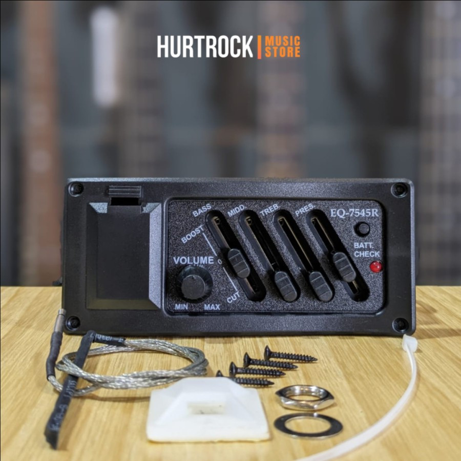 Preamp gitar akustik EQ7545R