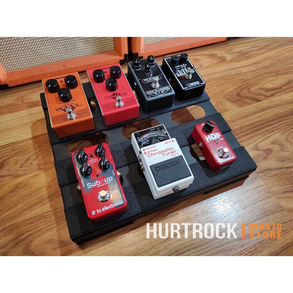 Pedalboard efek Tonebox 2.0 S mini model pedaltrain 35x32x6cm