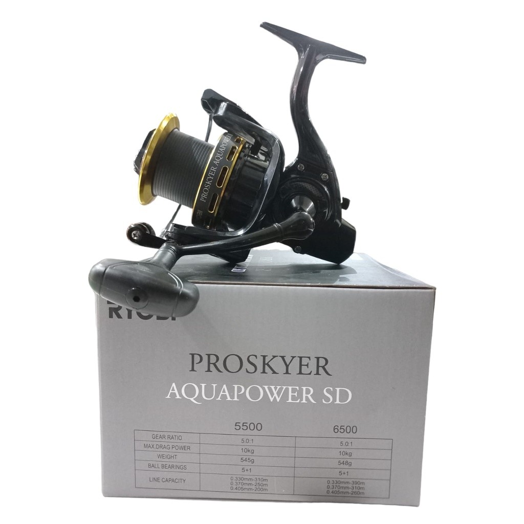 REEL RYOBI PROSKYER AQUAPOWER SD 6500 - REEL SURF CASTING PASIRAN