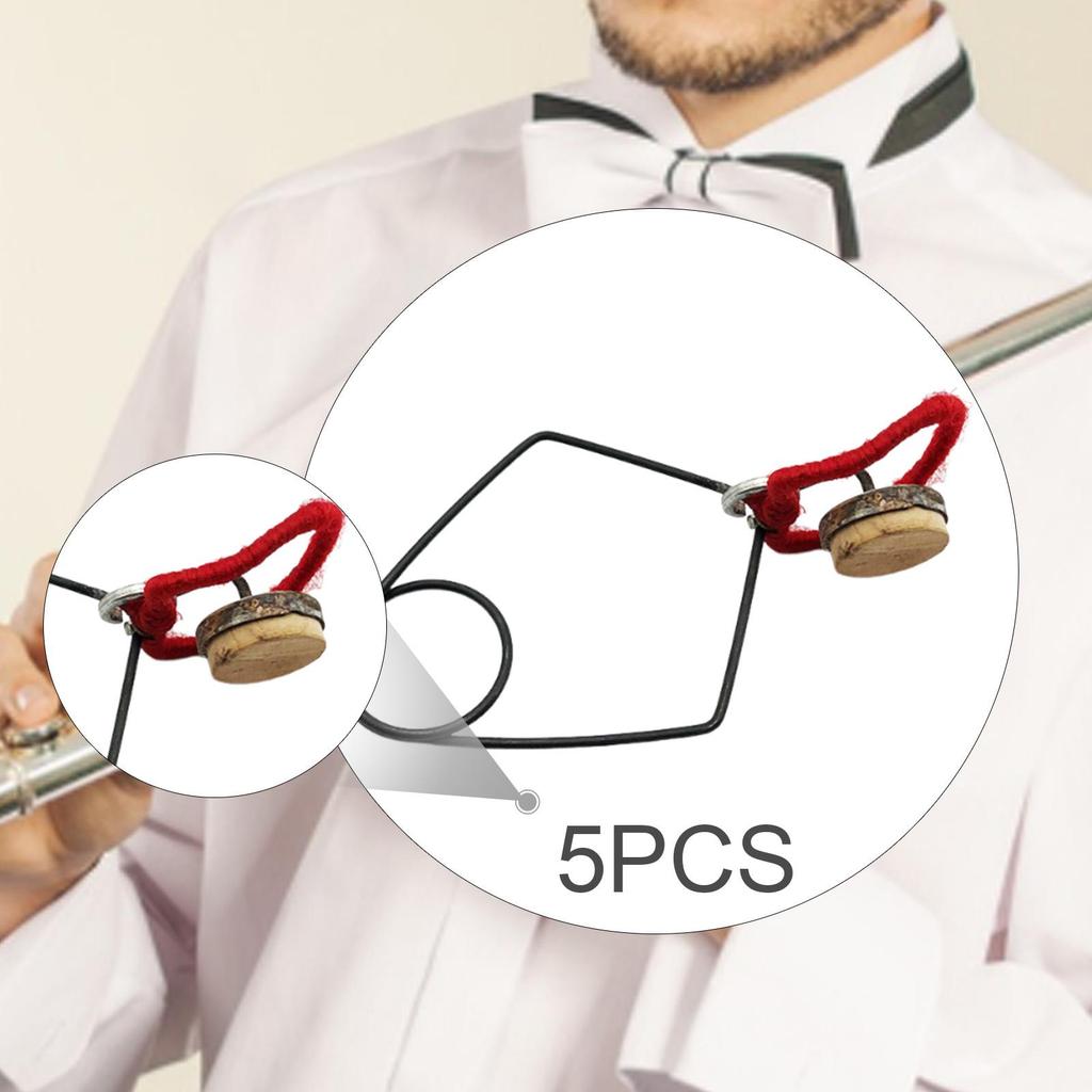 5x Flute Button Key Pad Clips Flute Maintenance Tools Lightweight Reliable Easy