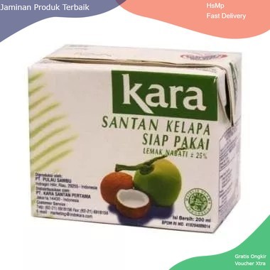 Santan Kara kecil 200ml [SATUAN]