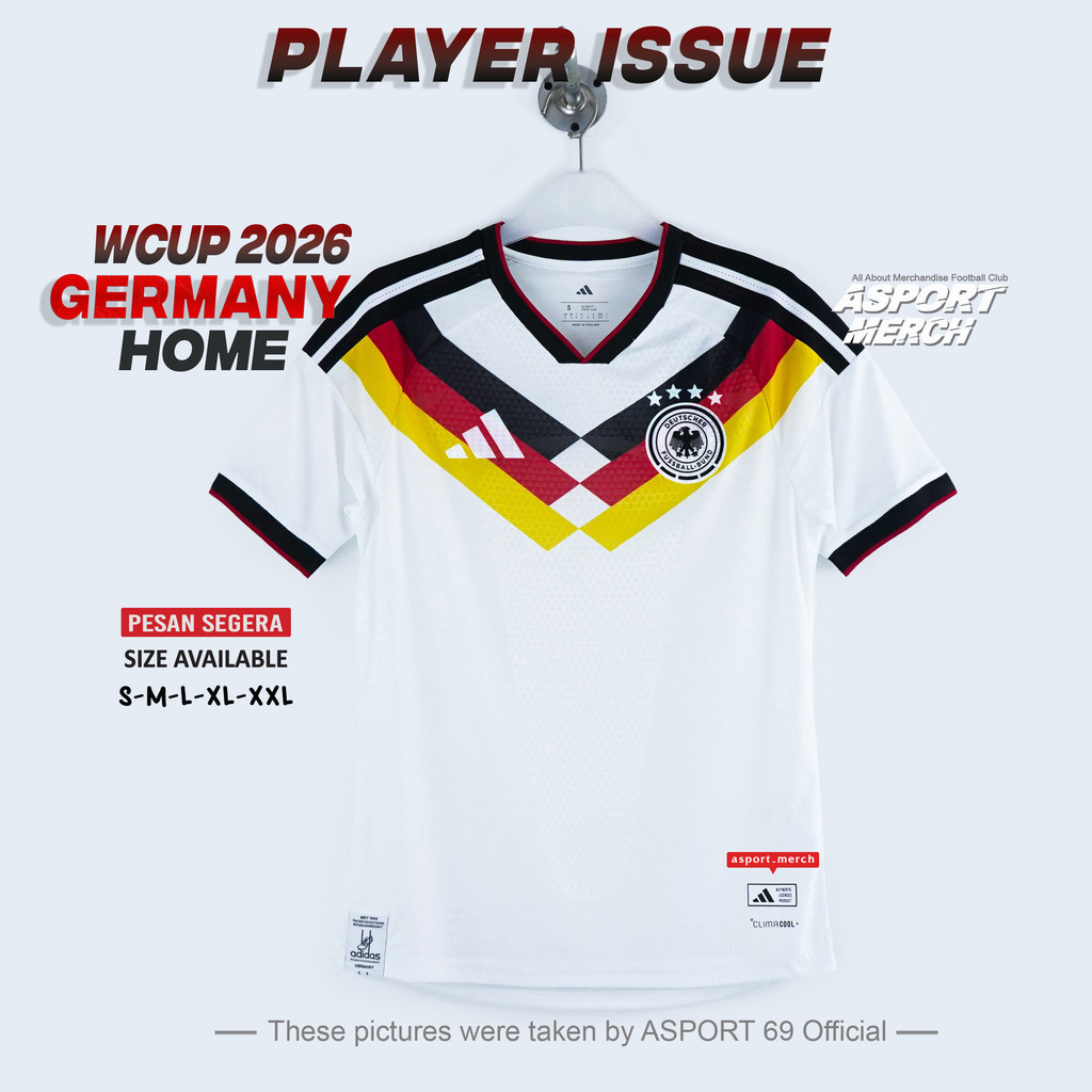 ASMERCH PLAYER ISSUE JERMAN HOME WCUP 2026 PI JERMAN 26