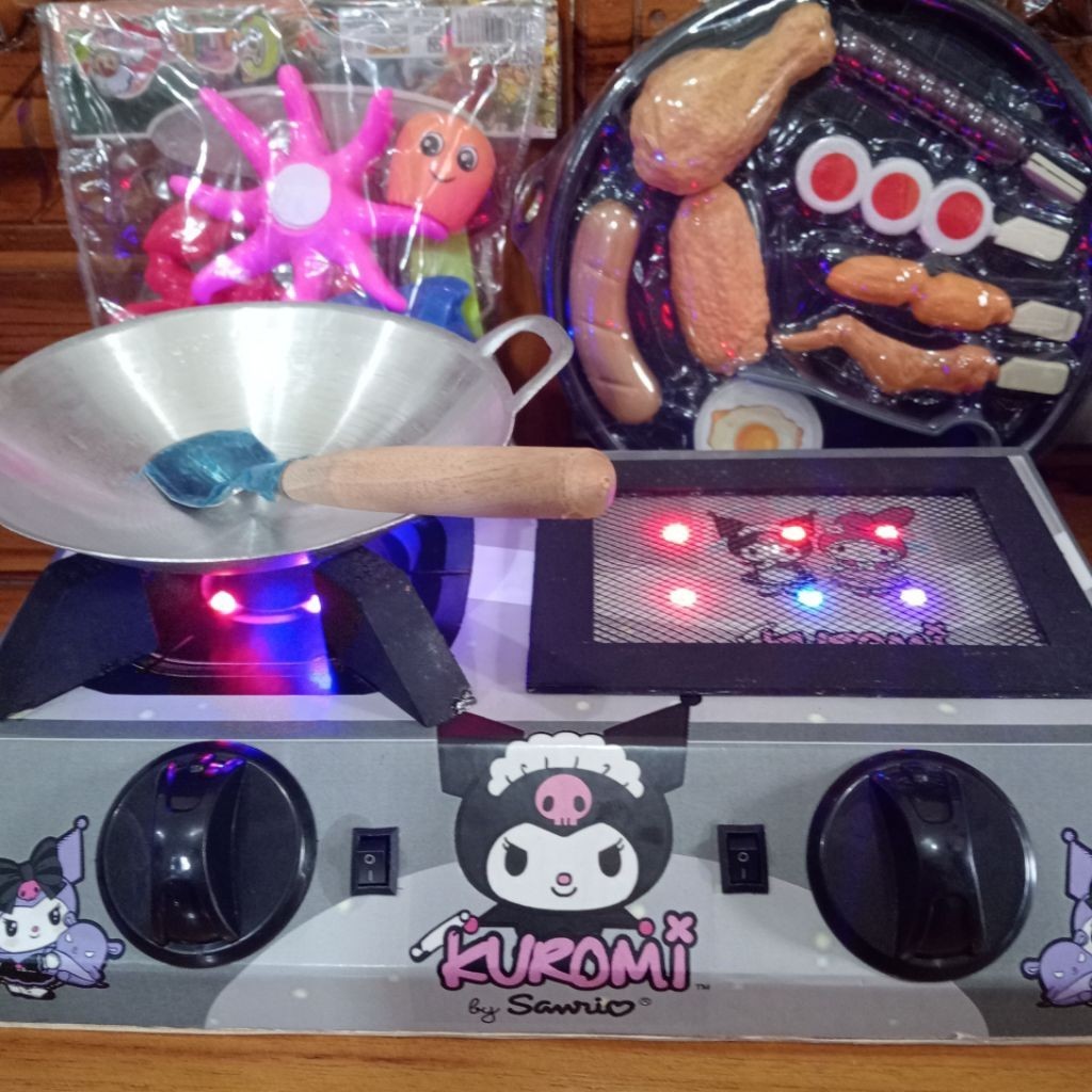 Kompor Mainan Led Anak Edukasi.