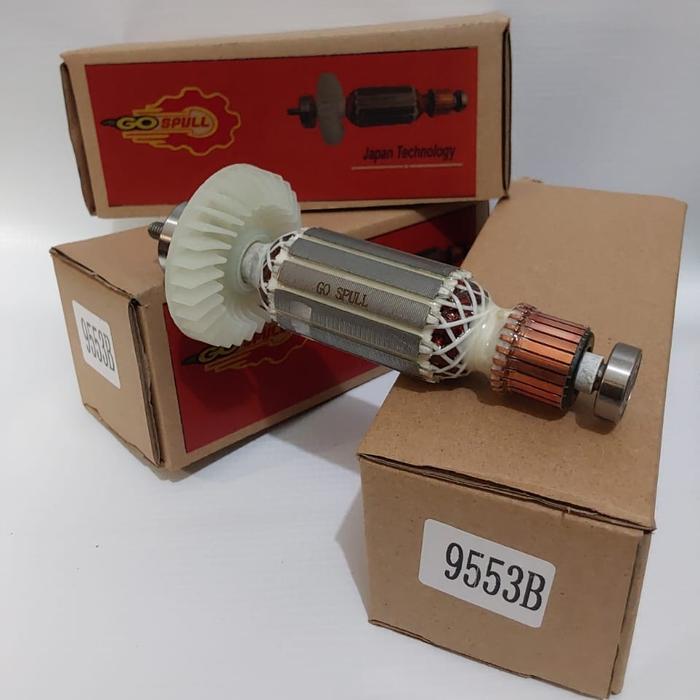 Amatur Amature Mesin Gerinda Makita 9553B rotor Angker 9553b