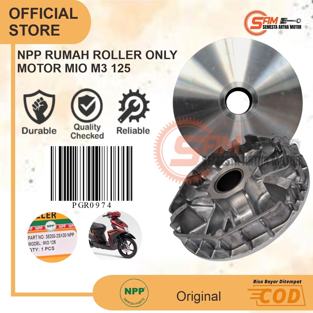 NPP Rumah Roller Only Mio M3 125 Z Xride Fino Soul GT 125 CVT Motor Matic Yamaha