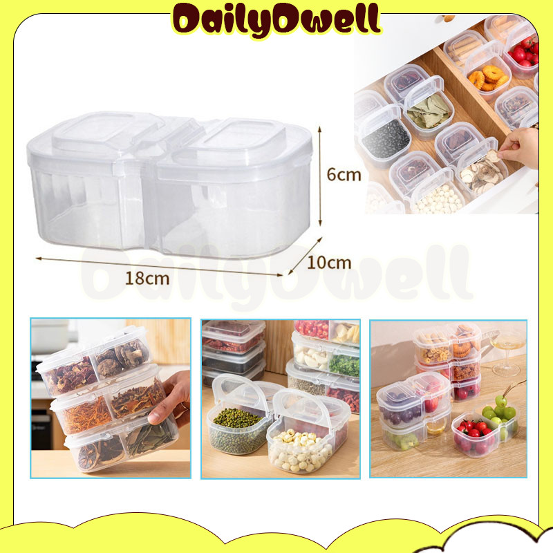 tempat penyimpanan makanan kulkas/kotak penyimpanan makanan bumbu / tempat penyimpanan bumbu kulkas 