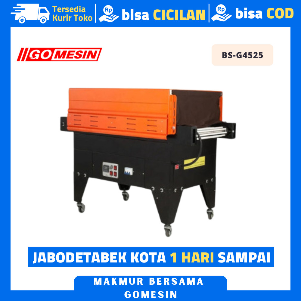WIRAPAX BS 4525A BS-4525A MESIN SHRINK WRAP TUNNEL PENGEMAS PLASTIK SUSUT