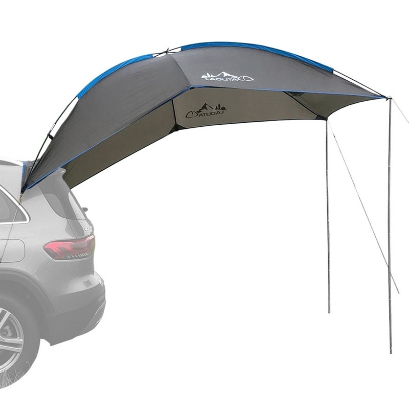 Waterproof Car Rear Tent Camping Shelter Outdoor Car Tent Beach Sun Shelter Awning Sheltercustom